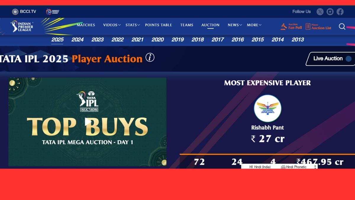 IPL Auction 2025