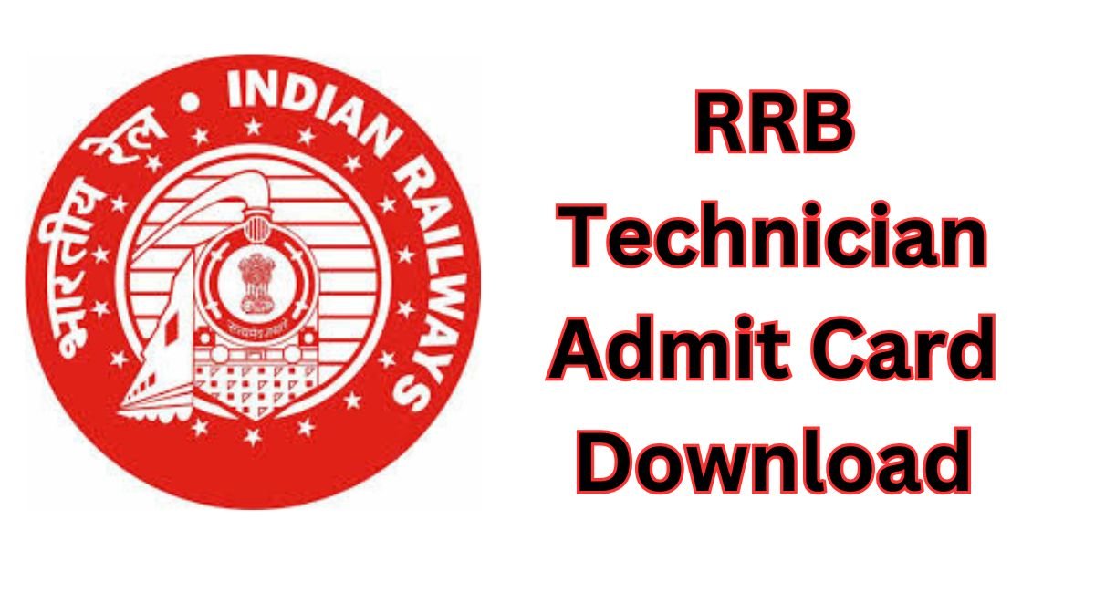 RRB Technician Admit Card  Download (1)