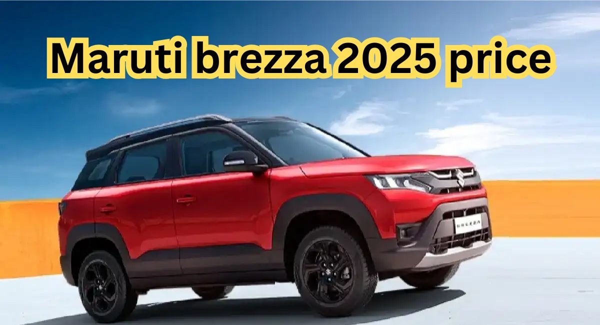 Maruti brezza 2025 price