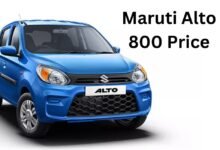 Maruti Alto 800 Price