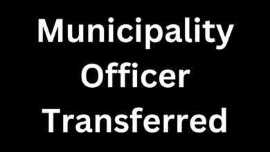 Municipality officer transferred