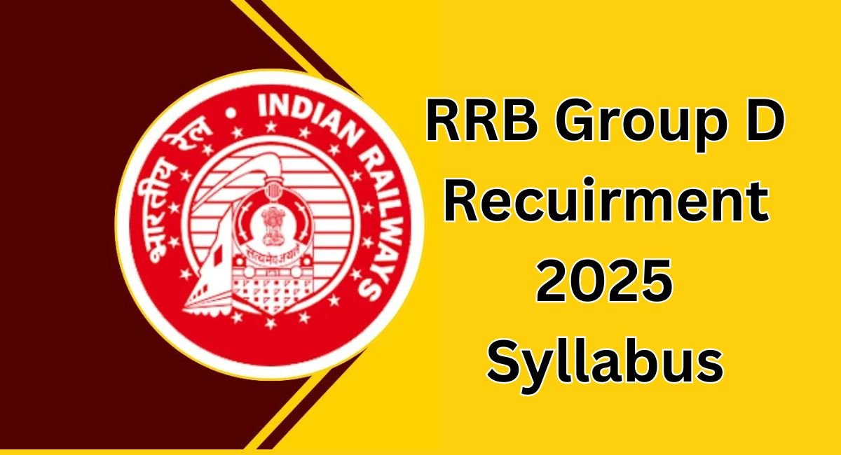 RRB Group D Recuirment 2025 Syllabus